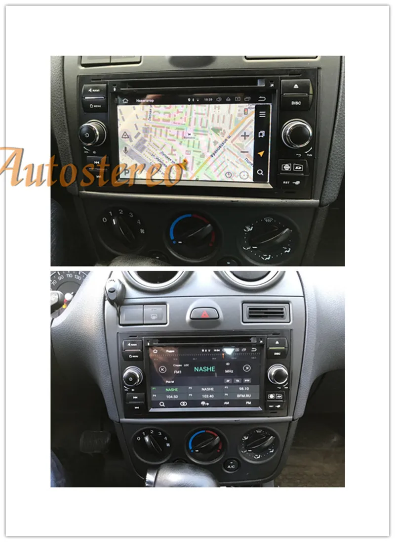 Sale Android 8 Car CD DVD Player 2 din radio For FORD FOCUS C-MAX FIESTA FUSION GALAXY TRANSIT KUGA car GPS navigation multimedia Pad 8