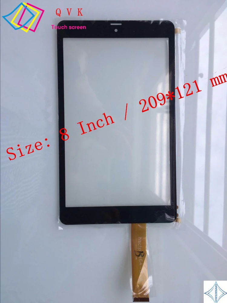 

Black 8 Inch for Mediacom Smartpad M-IPRO8 IPRO 3Gtablet pc capacitive touch screen glass digitizer panel P/N HSCTP-464-8-A