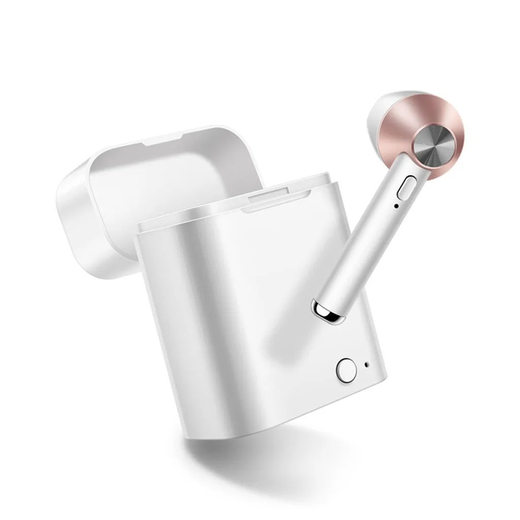 Stereo Dynamic Earbuds Handsfree Single Bluetooth Earphones Wireless 4.2 Touch control in ear 5.21 | Электроника