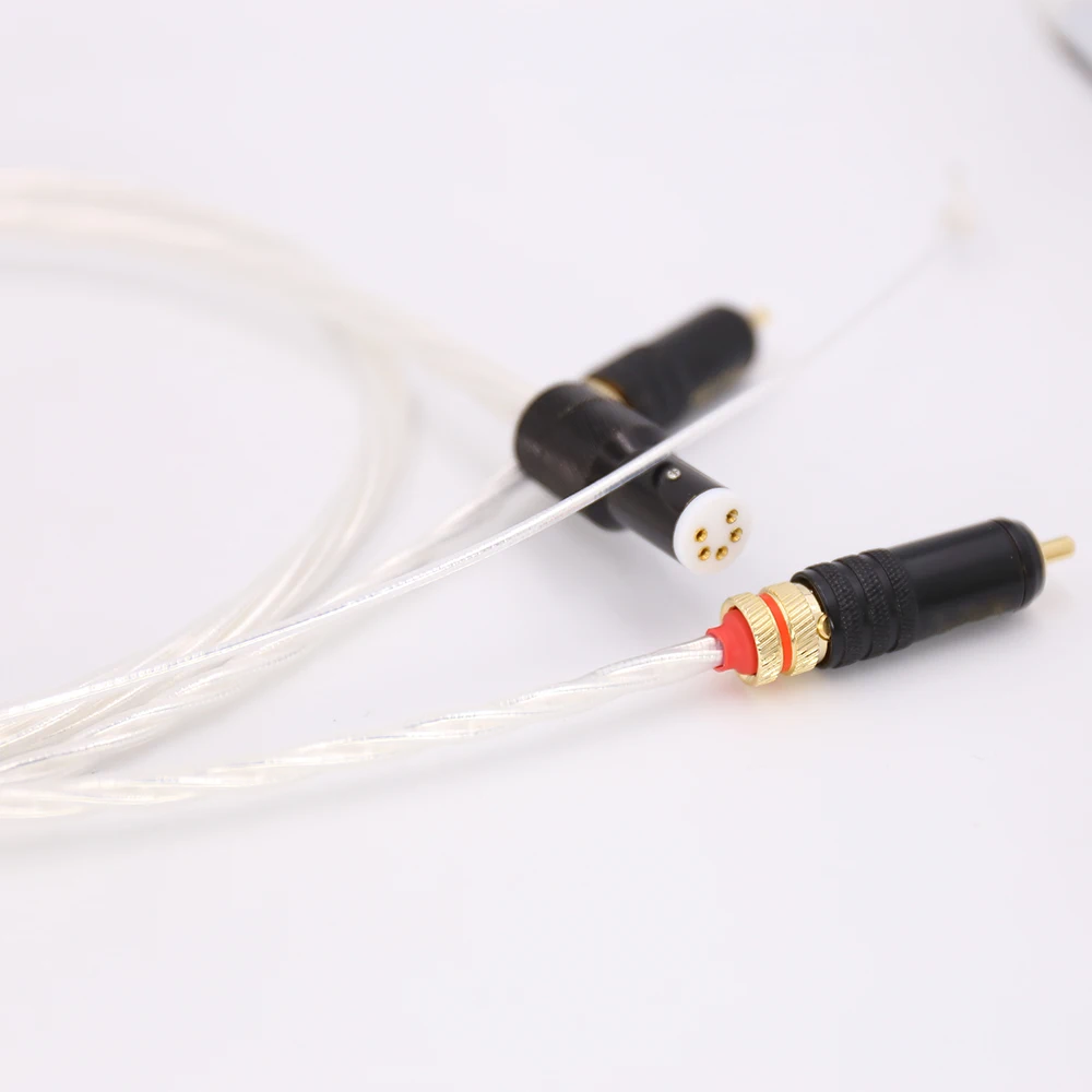Бесплатная доставка 1 5 м ODIN Tonarm кабель Pin DIN & RCA Phono вертушки аналоговый кабель|pin