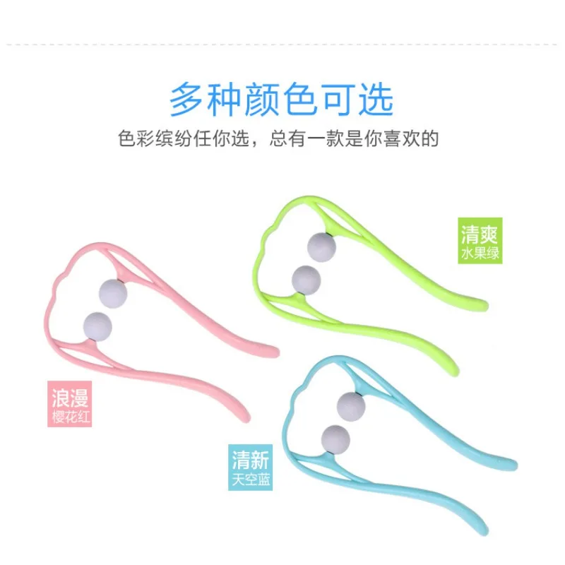 Neck Massager for Neck and Shoulder Dual Trigger Point Self Massage Tool Simulates Massage Deep Tissue 4