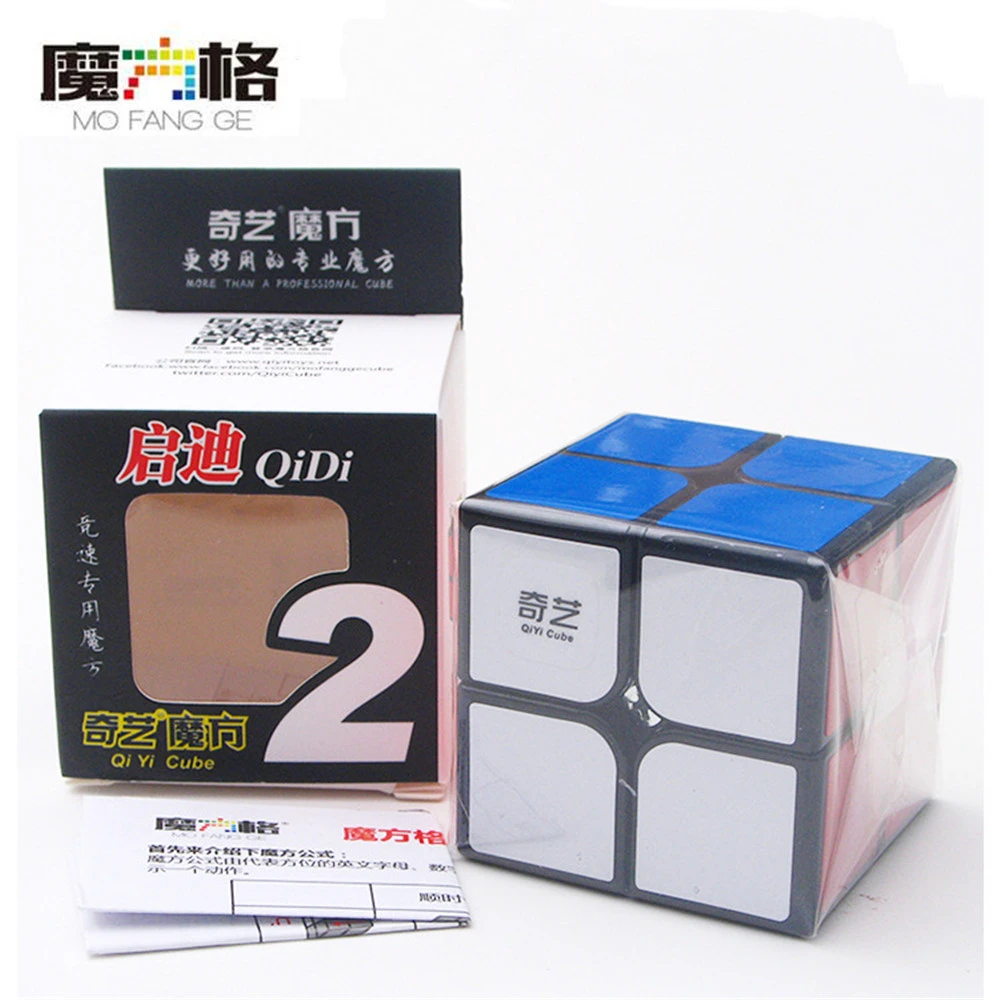 New Puzzle 2x2x2 ABS Cube toys Twist Cube Rubik'sUltra-smooth Speed QIYI