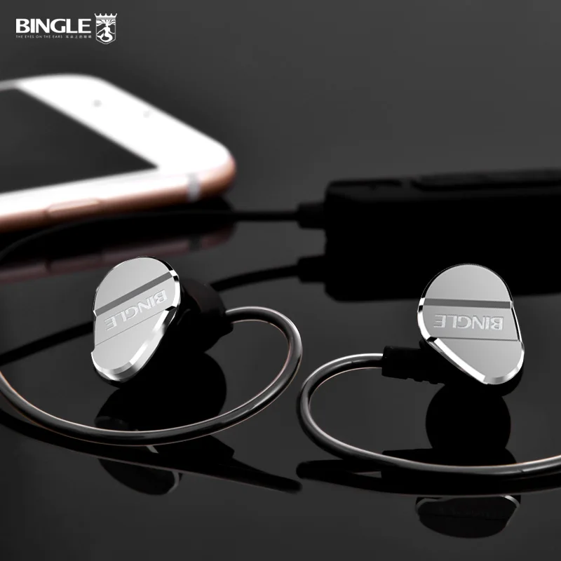 

Bingle Bluetooth Stereo Earbuds Wireless Sport Running Earphone For iPhone huawei Android Phones