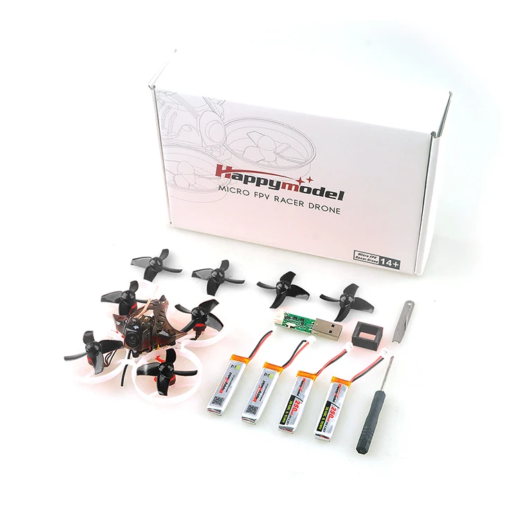 1 шт. Happymodel Mobula 7 75 мм 2S закрытый бесщеточный FPV Bwhoop Crazybee F3 Pro OSD Racing Drone Quad