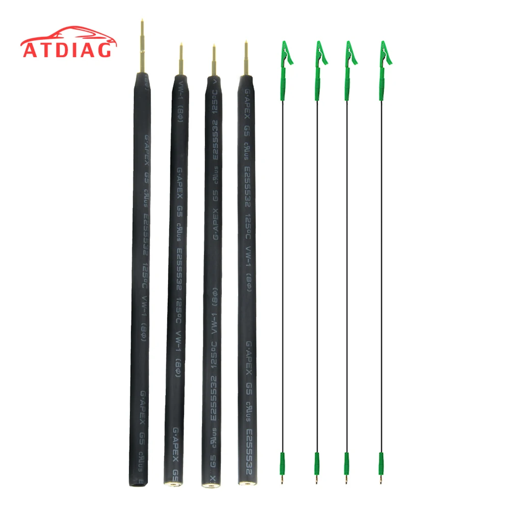 

4pcs/set BDM Frame 4 Probes With Connect Cable For Replacement Needles For KESS KTAG FGTECH BDM100 CMD BDM Frame ECU Programmer