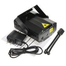 Mini Portable Sound Active 4 Patterns CROSS Green Red RG Laser Stage lighting Projector DJ Show Wedding Dance Bar Party
