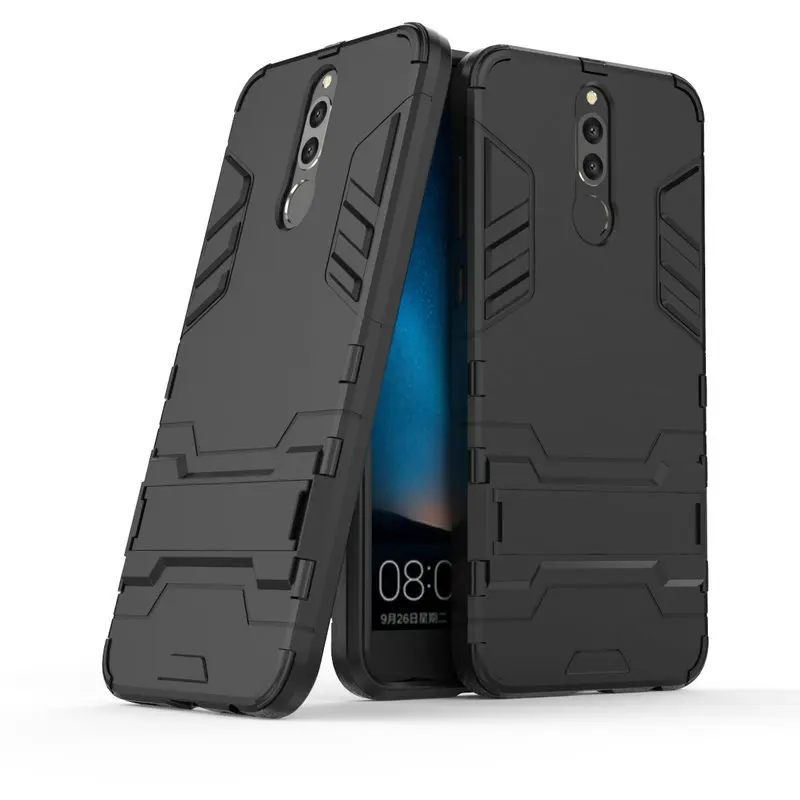 

for Huawei Mate 10 Lite RNE-L01 RNE-L21 Shockproof Stand Hard case for Huawei Nova 2i Combo Armor shell iron Man Back cover