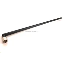 1 шт. N разъем антенны усиления 10dbi 800-2170 МГц Omni 3g GSM резиновая антенна длина 45 см