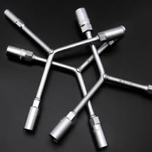 C003 8-19mm Universal Y-type Socket Wrench Set Hand Tool Multi-Function CR-V Inner Hexagon Spanner Auto Repair Tools
