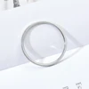 ZMZY Round Rings For Women Thin Stainless Steel Wedding Ring Simplicity Fashion Jewelry Wholesale bijoux 1mm 4
