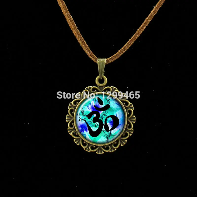 Indian meditation Hinduismy Necklace Chakra Art New Energy Healing