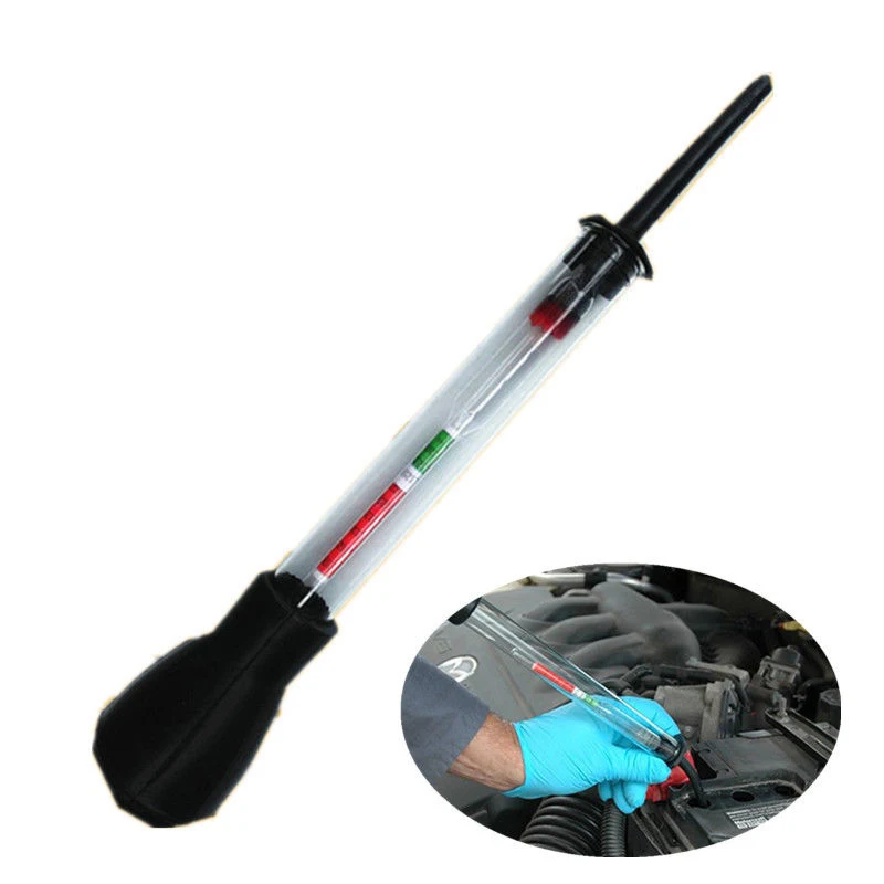 

Car 1.100-1.300 Battery Electric Density Meter Electric Gravidness Suction Battery Hydrometer Tester Acid Electrolyte Lead Flood