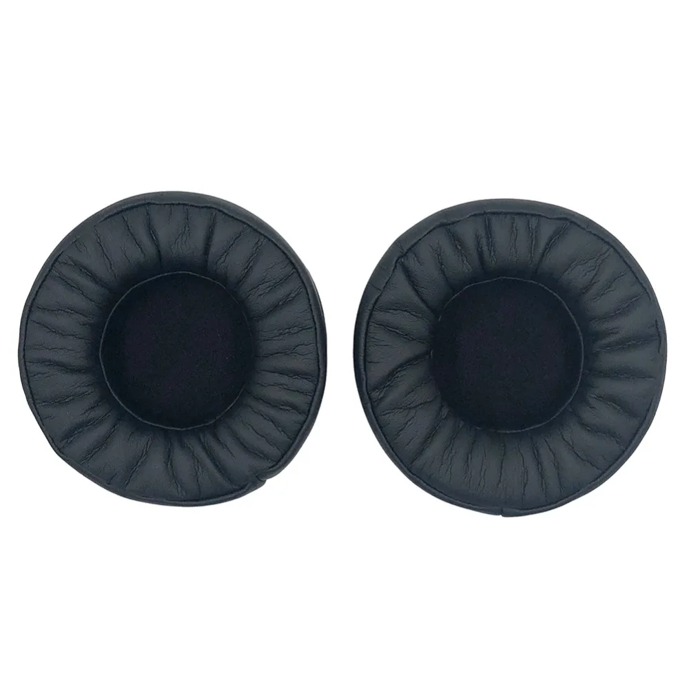 1 Pair of Protein Leather Ear Pads Cushion Cover Earpads Replacement for Razer Adaro Wireless Headphones Protein Leather Sleeve