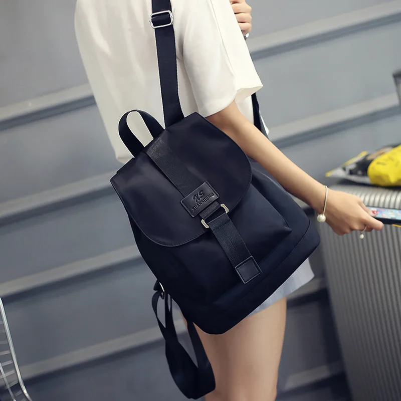 2018 Mochilas de moda de nailon para mujer, mochila para niñas, mochila escolar para ordenador portátil, mochila negra, Venta caliente 2018 Mochilas de moda de nailon para mujer, mochila para niñas, mochila escolar para ordenador portátil, mochila negra, Venta caliente