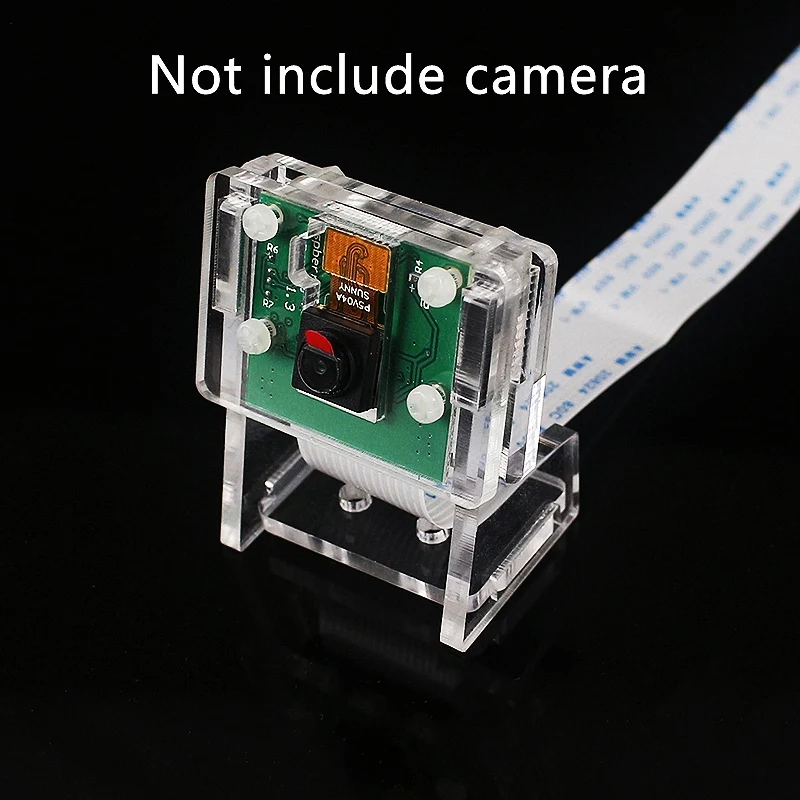 Ov5647 мини-камера акриловый держатель прозрачный кронштейн веб-камеры для Raspberry Pi 3 камеры