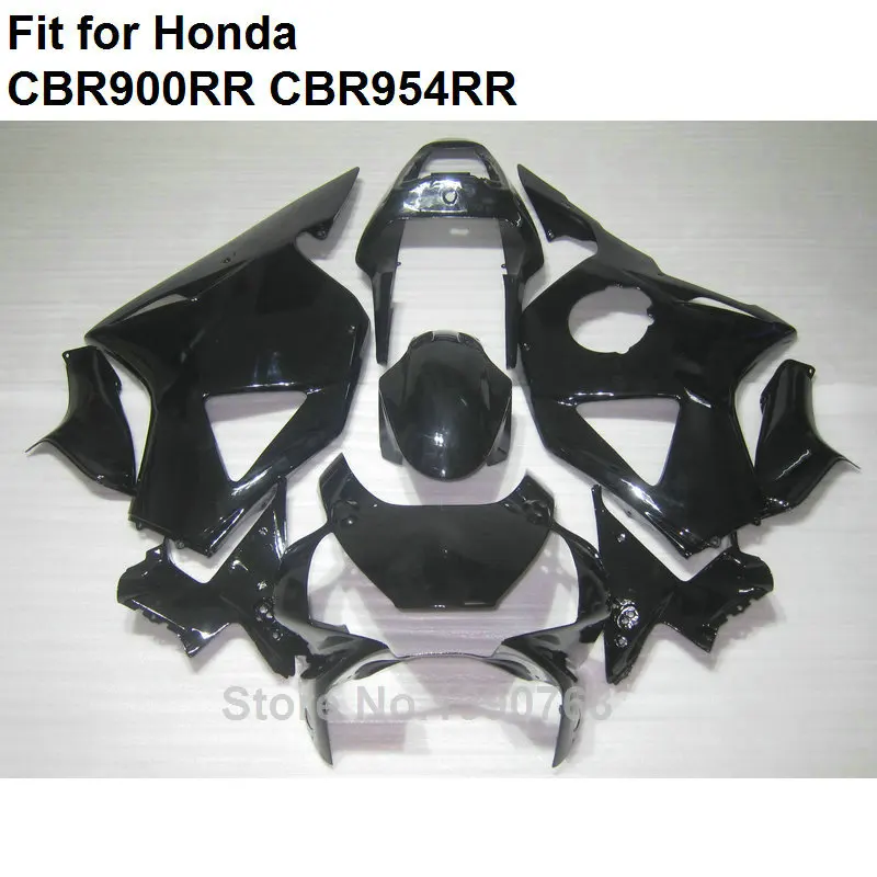 Черные детали для кузова послепродажного рынка Обтекатели Honda CBR900RR CBR 954RR 02 03