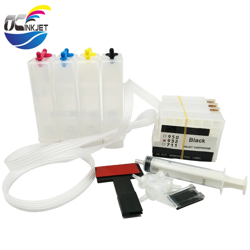 

Empty CISS For HP 932 933 932XL 933XL 4colors Continuous Ink Supply System For HP Officejet 6100 6600 6700 7110 7612 7610