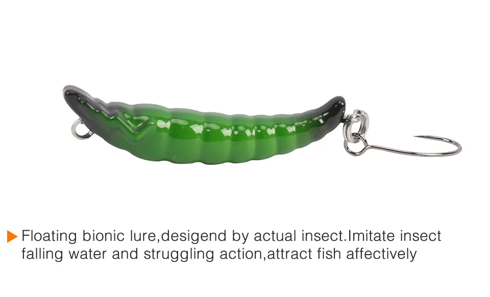 TSURINOYA мини-приманка-карандаш 35 мм 2,4 г медленное погружение, Реалистичная червь, жесткая приманка для рыбалки, искусственная форель, приманка с одним крючком