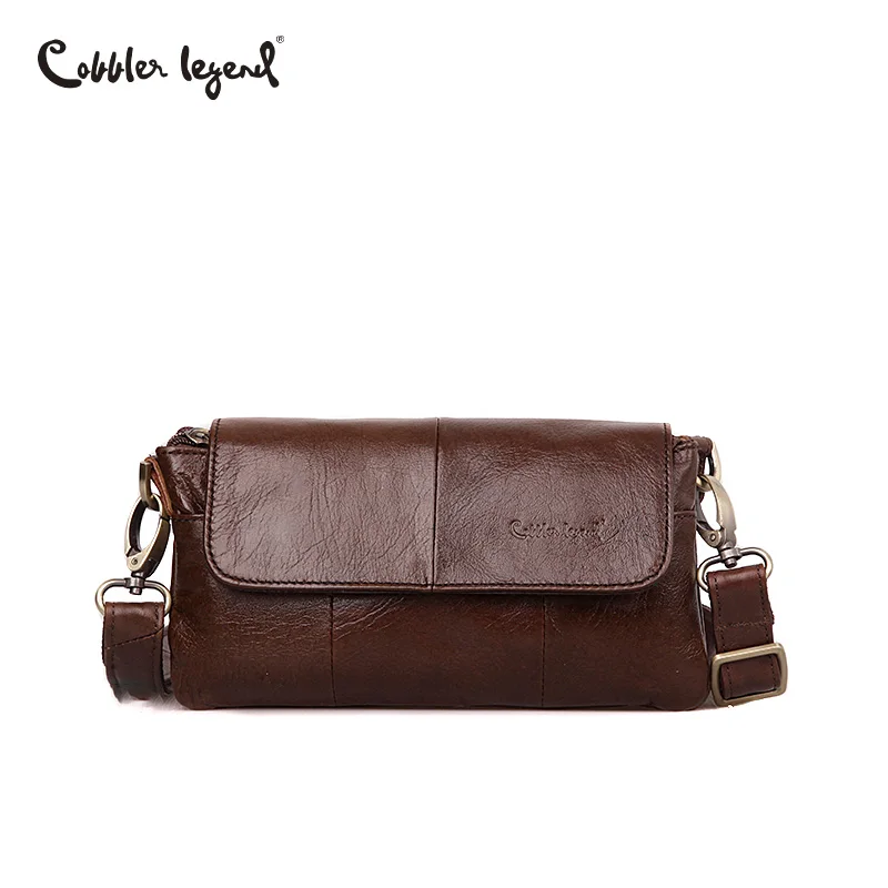 

Cobbler Legend 2018 Fashion Brand Women Small Messenger Bag Wristlet Clutch Genuine Leather Bag Female Small Bag Women Handbag