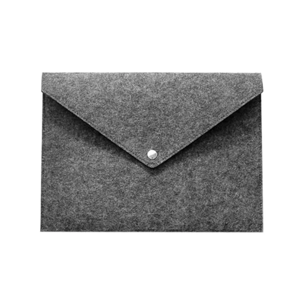 

Durable Chemical Felt A4 File Folder Computer Liner Bag Briefcase Protective Bag For 12 inch Tablet