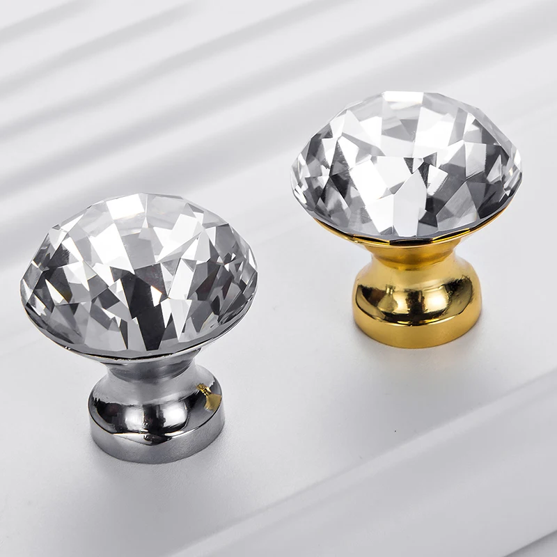 

Diamond Shape Knob Cupboard Drawer Pull Handle knobs Brand New knobs and handles for furniture drawers