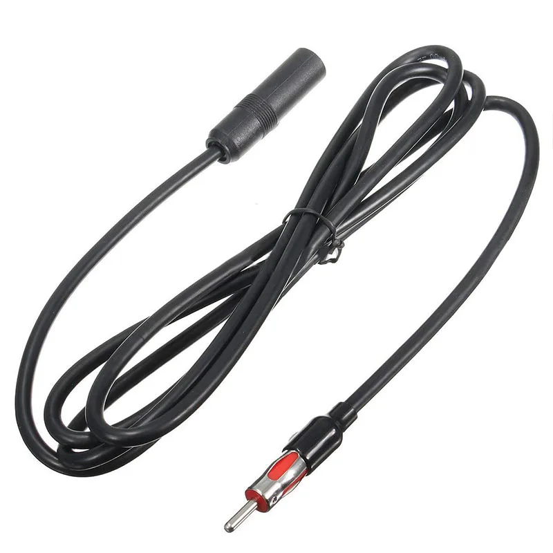 Buy 1PC 180cm Car Antenna Cable Adapter Male to Female