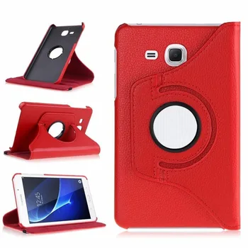 

2016 Tab A6 7.0 Case For Samsung Galaxy Tab A 7.0 T280 T285 SM-T285 360 Rotating Flip PU Leather Case Stand Smart Tablet Cover