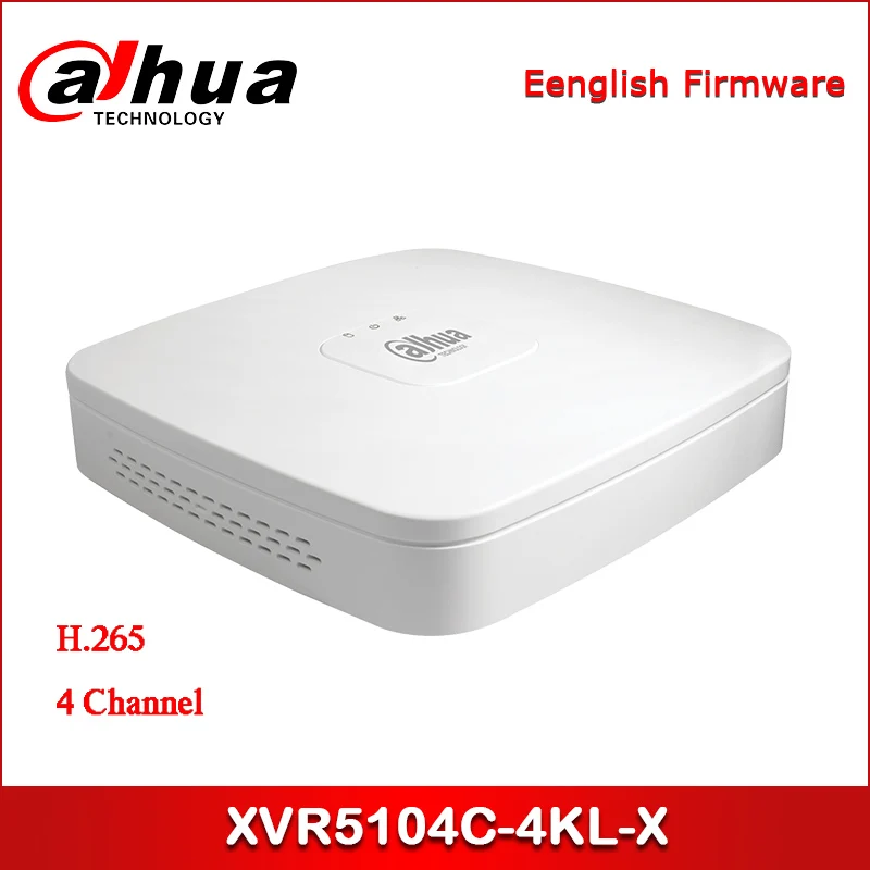 Dahua XVR XVR5104C-4KL-X 4 Channel Penta-brid 4K Smart 1U Digital Video Recorder Supports HDCVI/AHD/TVI/CVBS/IP video inputs