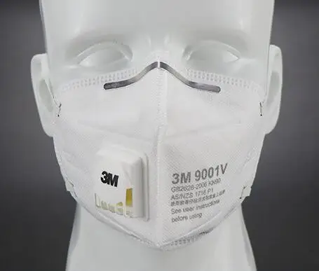 

3M mask 9001V with exhalation valve anti-odor PN2.5 windproof dustproof men and women 0203V non-woven masks