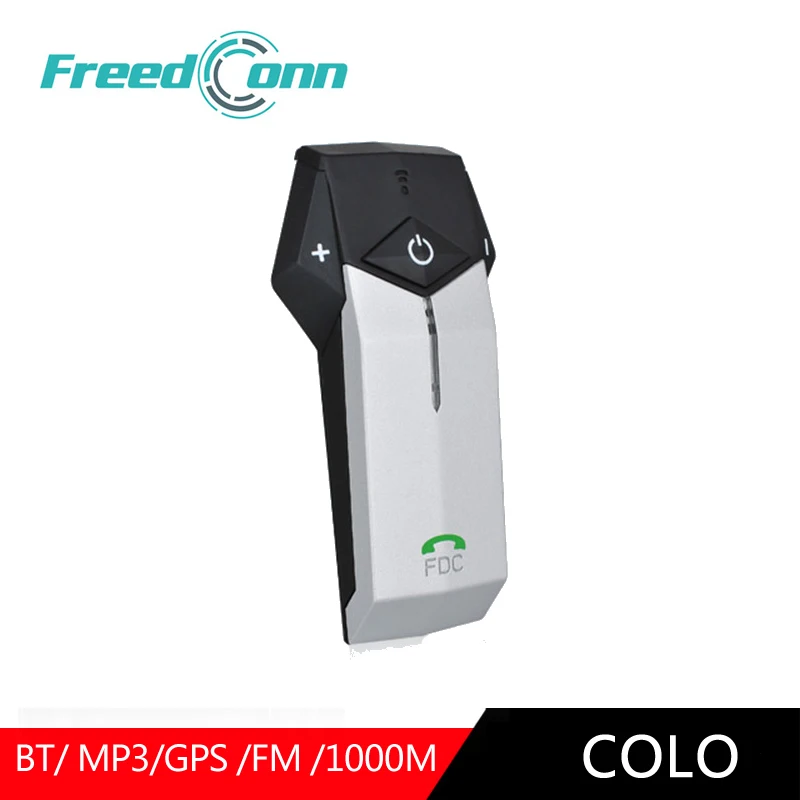 Гарнитура FreedConn для мотоциклетного шлема Bluetooth гарнитура 1000 м GPS NFC мото наушники