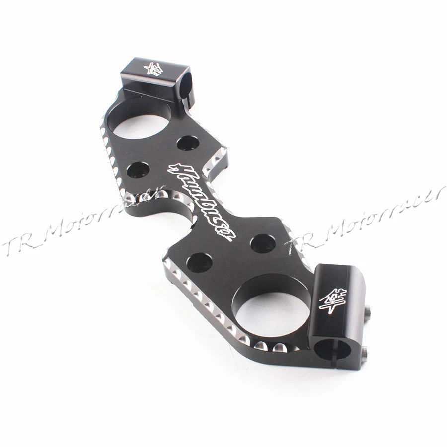 

For Suzuki Hayabusa GSX1300R 2008 2009 2010 2011 2012 Lower Triple Tree Front Upper Top Clamp Black