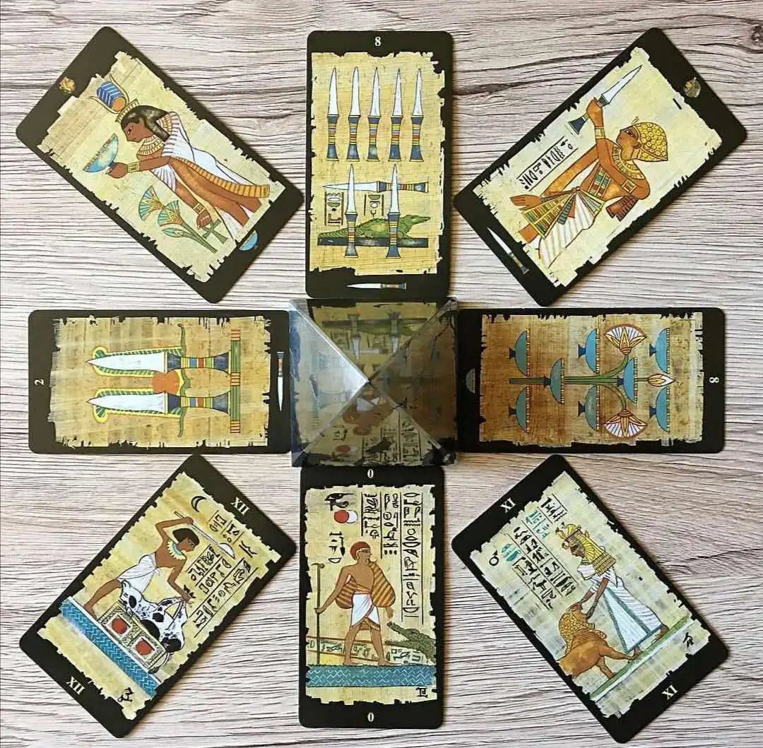Египетский Таро игральные карты Таро оригинальная Волшебная семейная настольная игра подарок на Рождество на день рождения