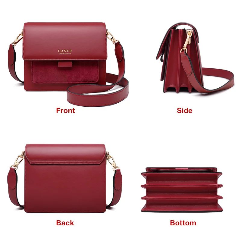 Messager À Foxer 954011f1c Femmes Jour De Femelle Présent Dame Sac Sangle Bandoulière Cadeau Valentine Sacs Rabat Femme qqACwpPEH