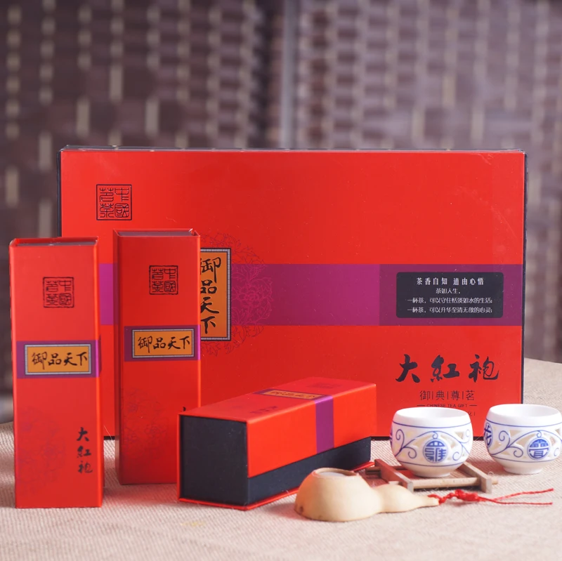 Wuyi rock tea clovershrub gift box quality premium oolong set |