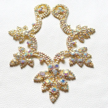 

Luxury High-end AB Crystal Color Shining Diamond Middle East 888A Drill Rhinestone Wedding Dresses Shoes DIY Handmade Material