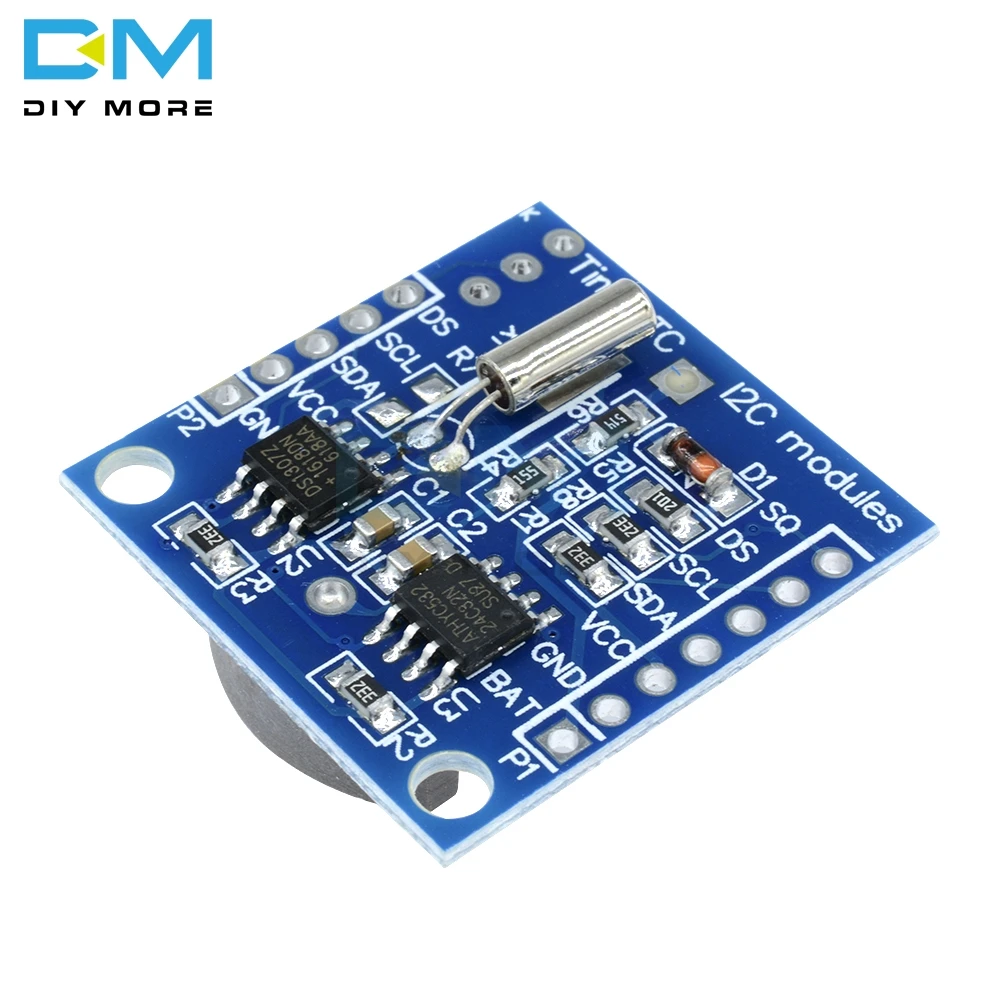 Плата модуля часов IIC I2C RTC DS1307 AT24C32 в режиме реального времени для Arduino 51 AVR ARM PIC