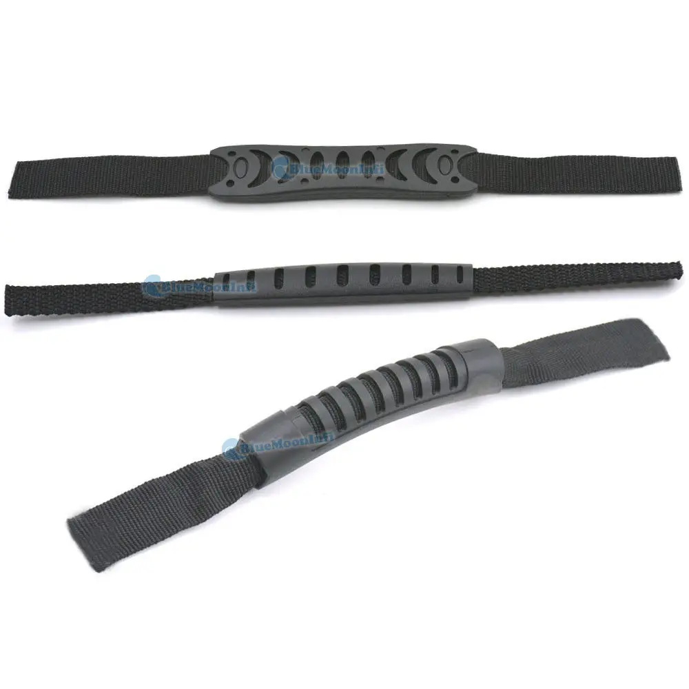

1 Pcs / Lot Black Plastic Suitcase Baggage Handle Grip Spare Replacement Fix Holders Boxes Pull Carry Strap Repair Fittings