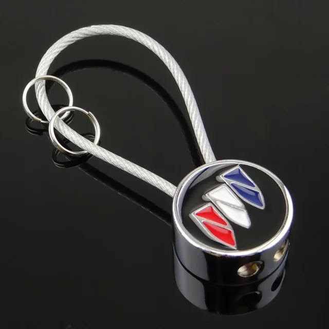 30 LOGOS 3D Metal Car Logo Key Chain Ring For All Kinds of Car Brand
