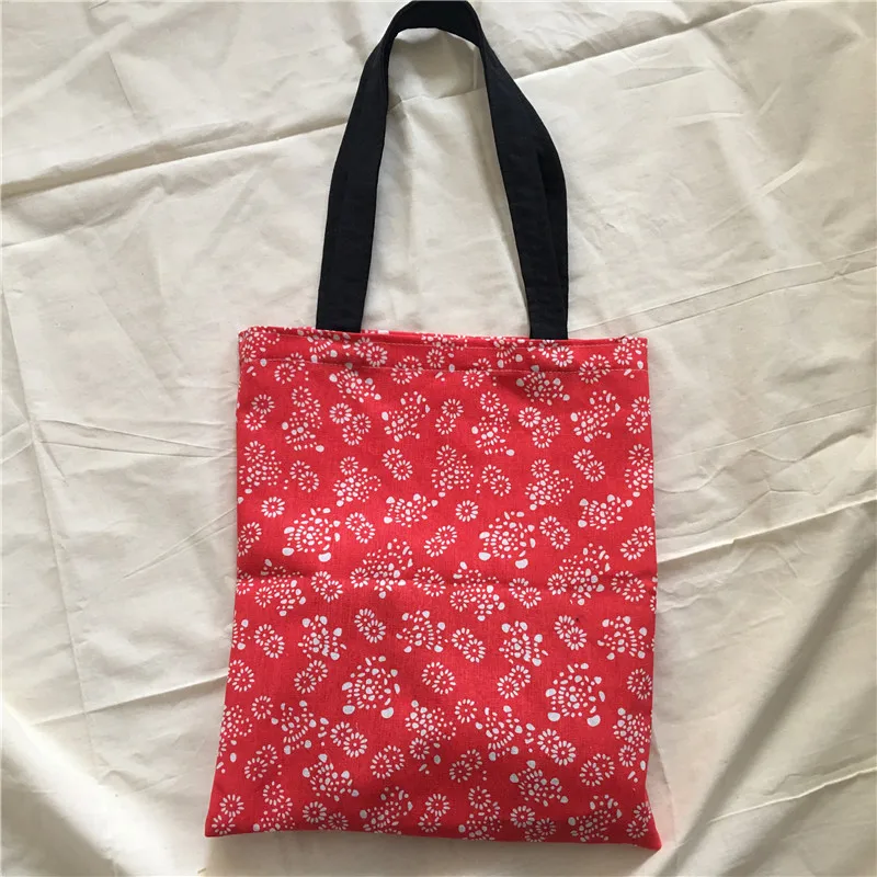 YILE-Cotton-Linen-Eco-Shopping-Market-Tote-Shoulder-Bag-Book-Bag-Print-Sunflower-Red-Base-8414d (1)