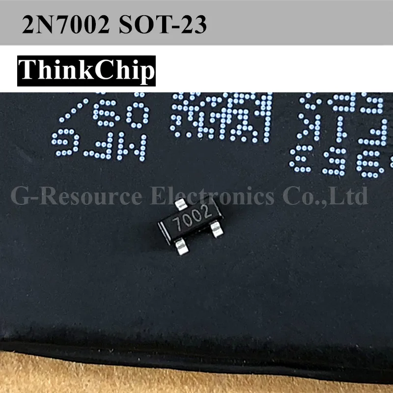 (100 шт.) 2N7002 7002 SOT-23 SMD MOSFET N-Channel Triode транзистор 2N7002LT1G S0T23 | Электроника