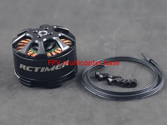RCTimer 4114 100T бесщеточный карданный двигатель полый вал для 5D2 DSLR камеры