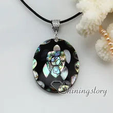 Овальный Морской Белый Радужный Галиотис раковины mother of жемчужный sea shell Подвески 2013 Дамская мода ювелирные изделия