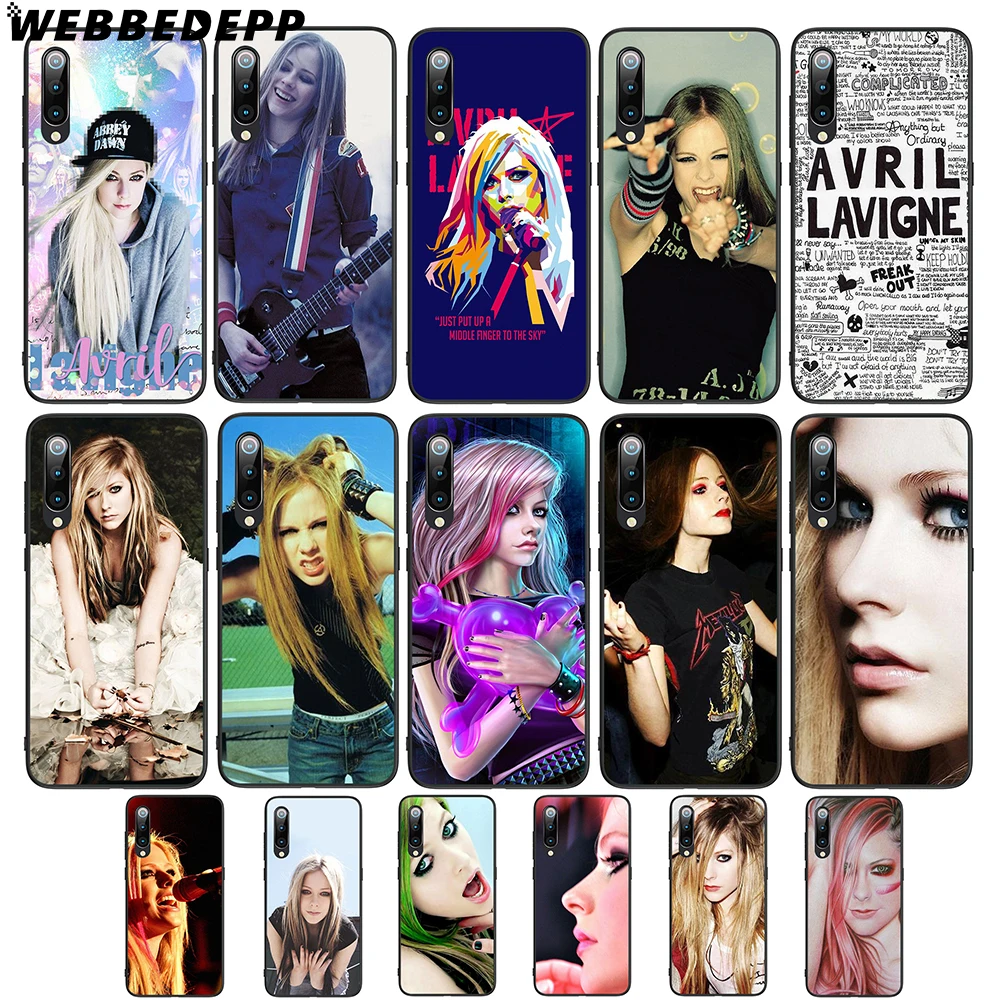 

WEBBEDEPP Avril Lavigne Soft TPU Case Cover for Xiaomi Redmi GO Note 4 4X 5 6 pro 5A Prime 7 7 Pro