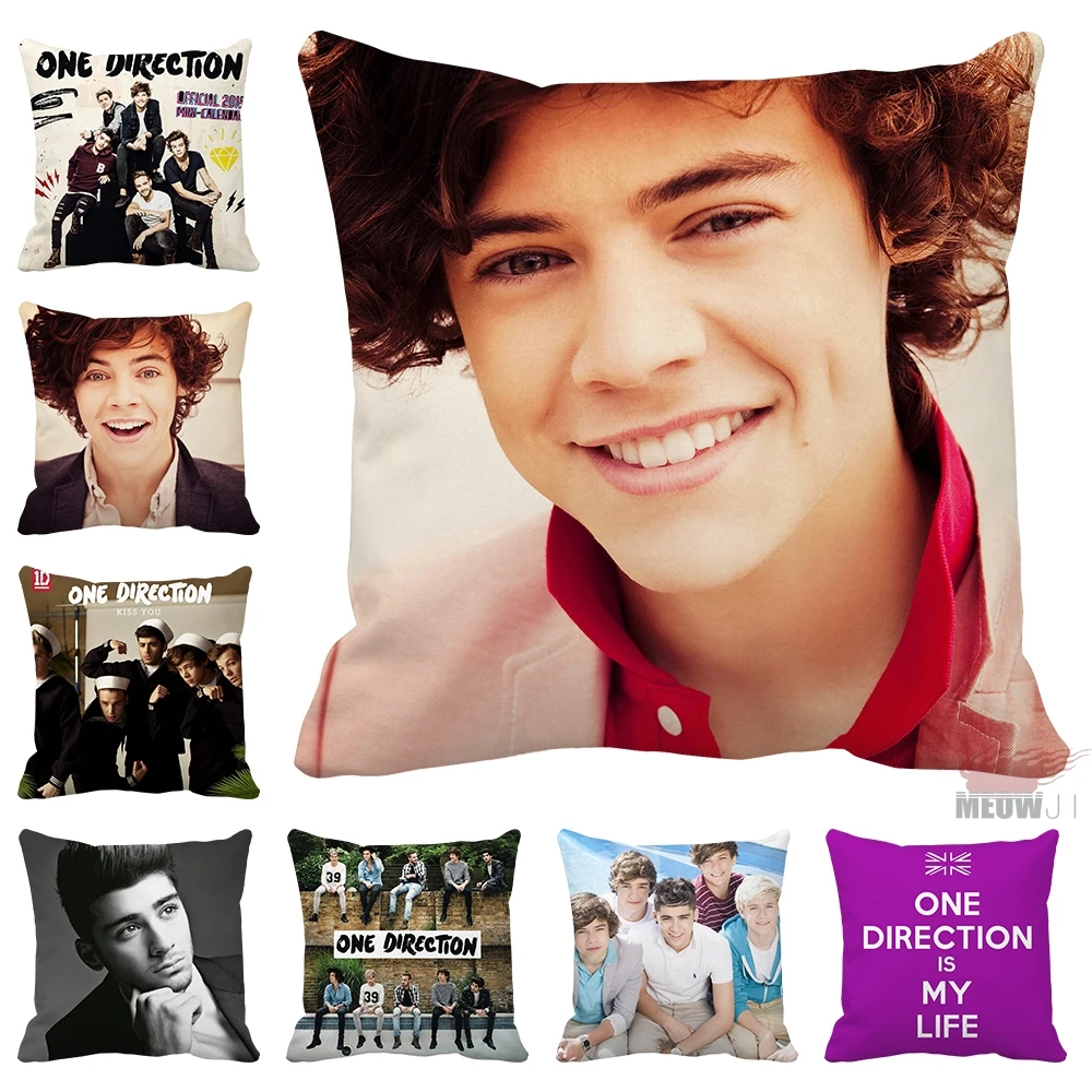 

One Direction Multi Size Throw Pillow Case Free Shipping