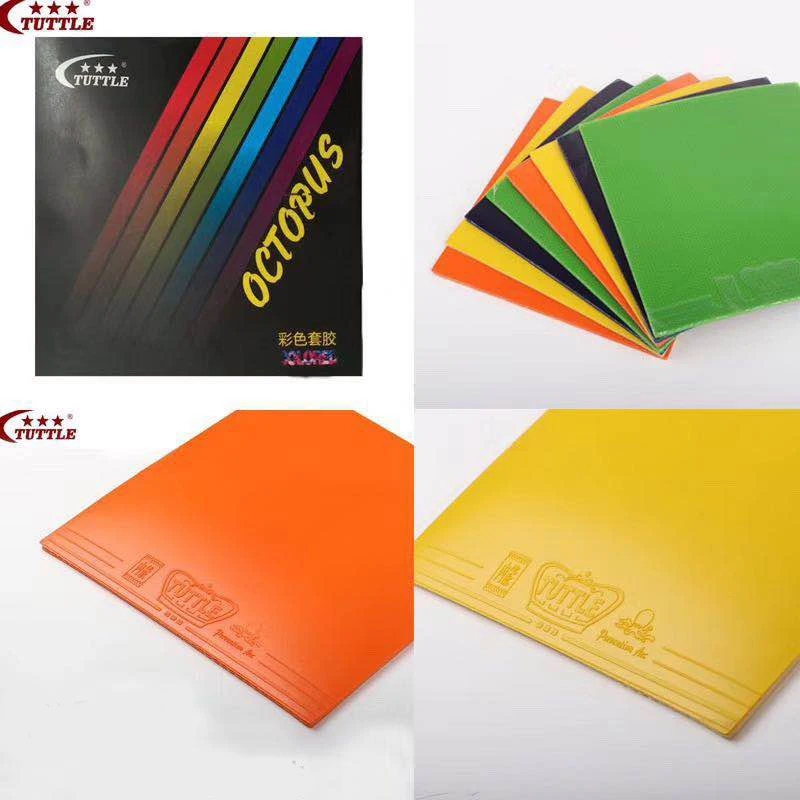 

ITTF Tuttle OCTOPUS Colorful Table Tennis rubber, ping pong rubber Germany Tension Sponge