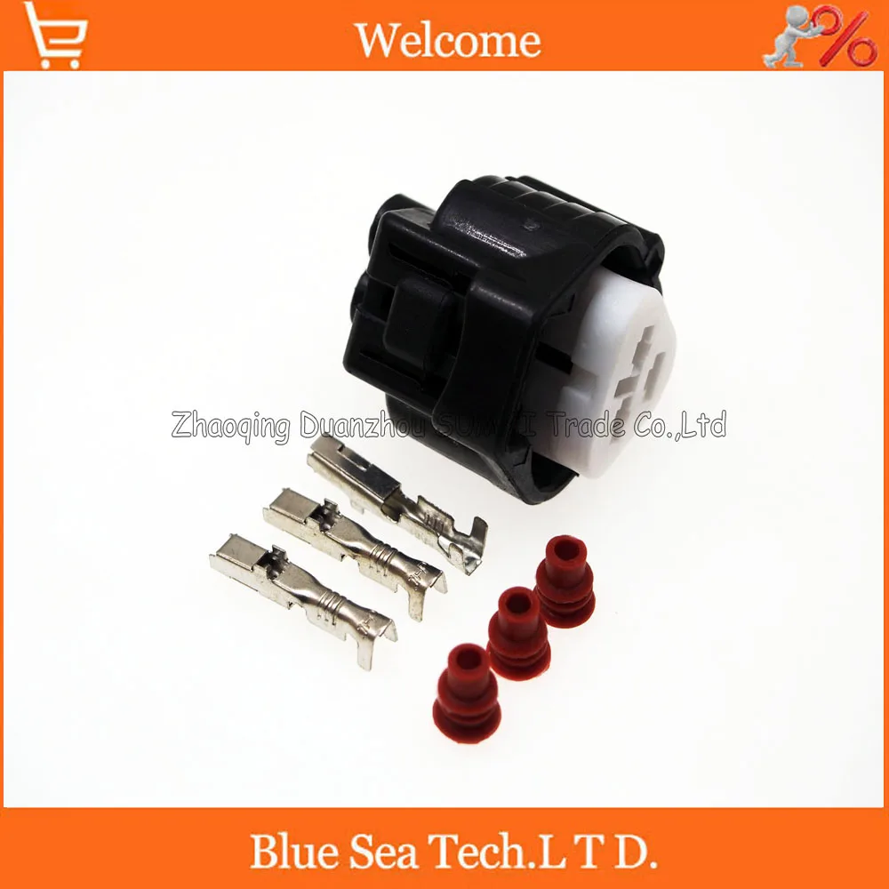 

3 Pin car Waterproof Electrical plug,Auto fog lights 11016 / motor plug for Toyota, Corolla / Camry