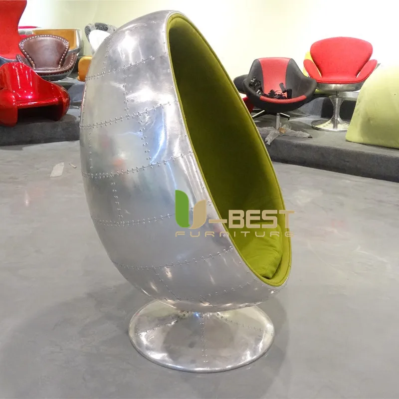 avitor aluminum egg chair vintage style (6)