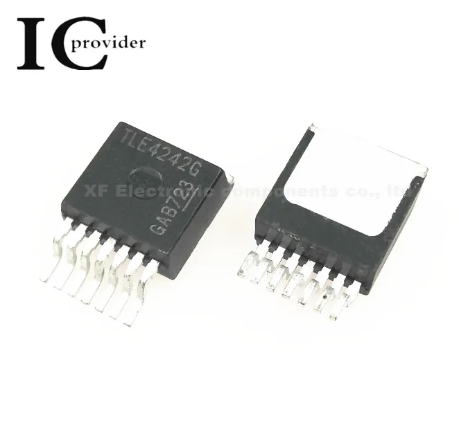 50 шт./лот TLE4242G 4242 TLE4242 4242G E4242 LE4242 светодиодный драйвер линейный D2PAK лучшего качества