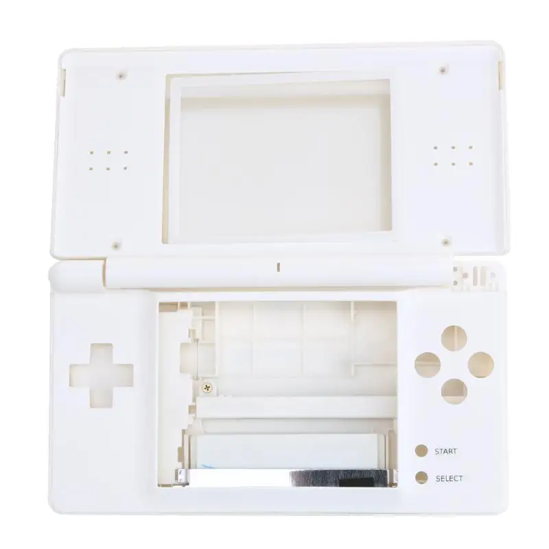 Полный Ремонт Замена Корпус чехол Комплект для nintendo DS Lite N - Цвет: Белый