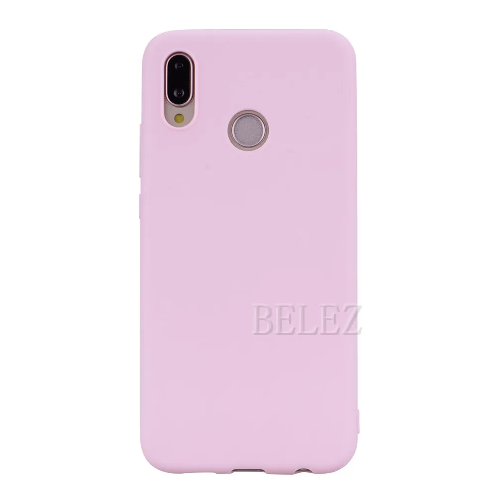 Candy Color Soft TPU Phone Case For Huawei Y9 2019 Y5 Y6 Y7 Y9 2018 Mate 20 Pro on the Honor 8C 8X Max 9 Lite Play Note 10 Cover _2